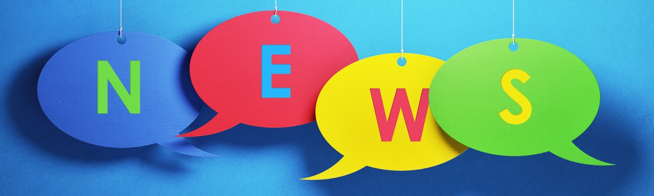 NEWS colorful chat bubbles